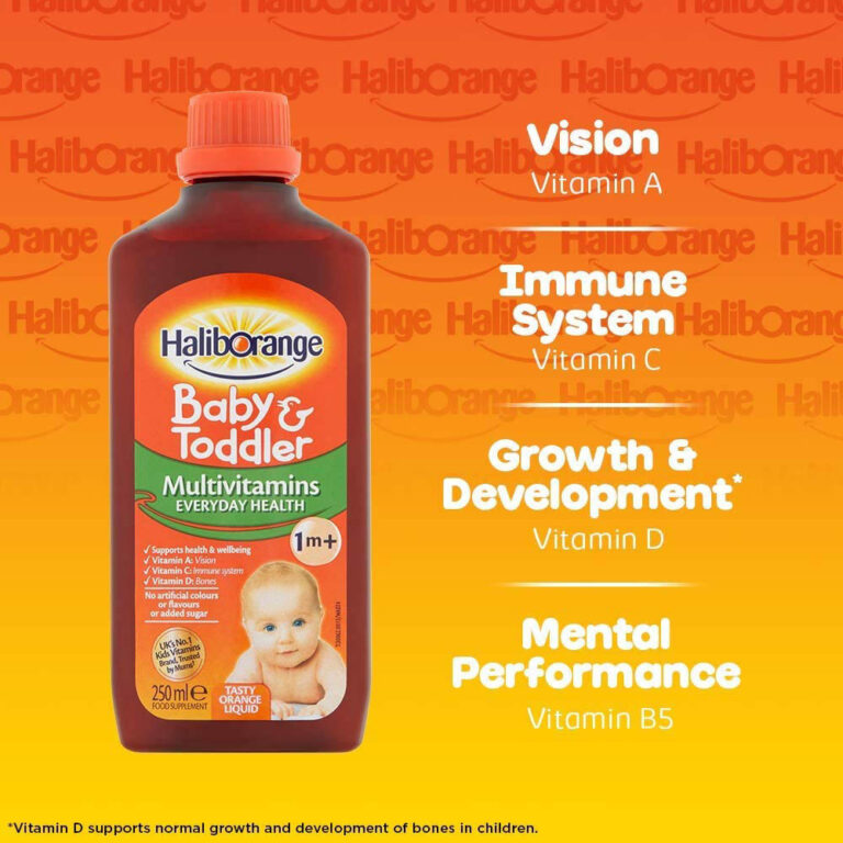 Haliborange Baby & Toddler Multivitamin Liquid 250ml (1 Month+ onwards