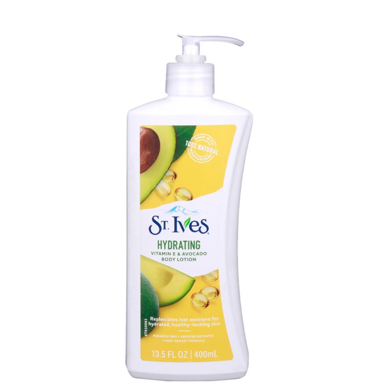 St. Ives Hydrating Vitamin E and Avocado Body Lotion 400ml